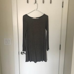 Tan sweater dress